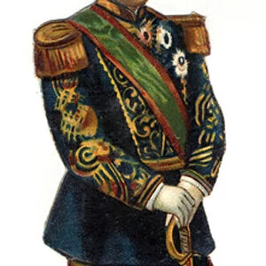 Portrait of Abdulhamid II (Abd ul Hamid, Abd-ul-Hamid, Abdulhemit, Abdul Hamid