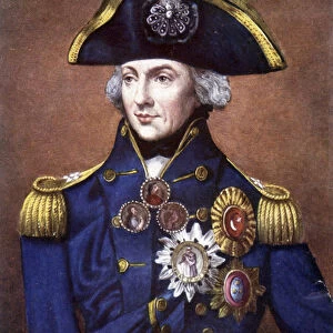 Portrait of Admiral Nelson (1758 - 1805), British Admiral