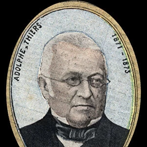 Portrait of Adolphe Thiers (1797-1877), President of the French Republic