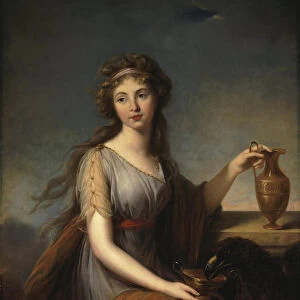 Portrait of Anna Pitt, as Hebe, 1792 (oil on canvas)