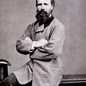 Portrait of the British explorer Verney Lovett Cameron (1844-1894)
