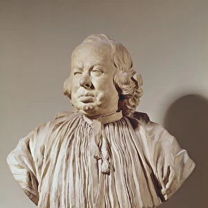 Portrait Bust of Canon Alexandre-Gui Pingre (1711-96) (terracotta)
