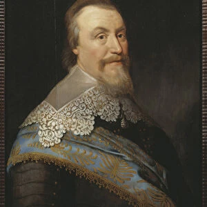 Portrait of Count Axel Oxenstierna (Oxenstjerna) (1583-1654), by Mierevelt (Mierveld