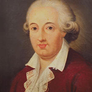 Portrait of Domenico Cimarosa (1749-1801) (oil on canvas)
