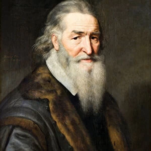 Portrait of an Eighty-Year-Old Man, 1624 (oil on canvas)