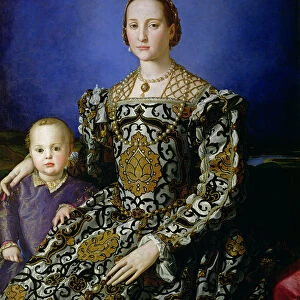 Portrait of Eleanor of Toledo and her Son, Giovanni de Medici, c