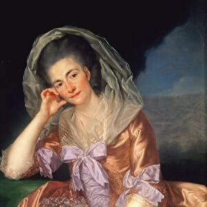 Portrait of Elizabeth Hervey (1733-1800) (oil on canvas)