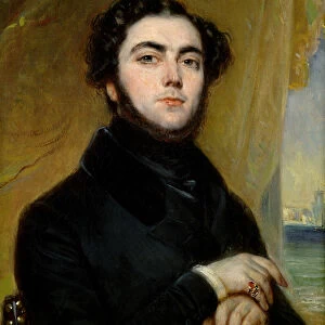 Portrait of Eugene Sue (1804-57) 1837 (oil on canvas)