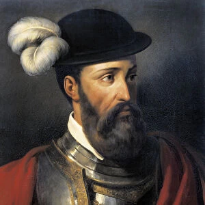 Portrait de Francisco Pizarro (Francois Pizarre, 1478-1541), Spanish conquistador