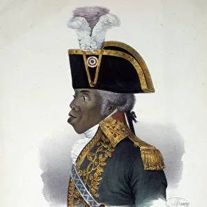 Portrait of Francois Dominique Toussaint dit "Toussaint-Louverture"