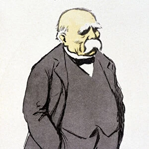 Portrait of Georges Clemenceau - dess. by Sem (1863 - 1934)
