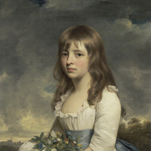 Portrait of a girl, c. 1790 (oil on canvas)