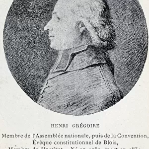 Portrait of Henri known as the Abbe Gregoire (1750-1831)