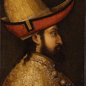 Portrait of John VIII Paleologus (oil on panel)