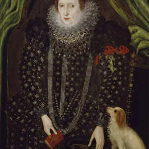 Portrait of a Lady, 1600-1700 (oil on panel)