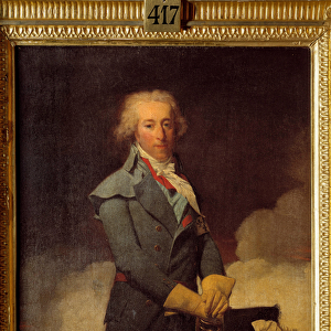 Portrait of Louis Henri Joseph de Bourbon (1756 - 1830) ninth and last prince of Conde