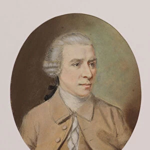 Portrait of a Man (or Gavin Hamilton), 18th century (pastel)