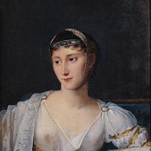 Portrait of Marie-Pauline Bonaparte (1780-1825) Princess Borghese, 1806 (oil on canvas)
