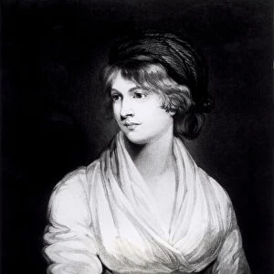 Portrait of Mary Wollstonecraft Godwin (1759-97) Author of a Vindication of the Rights of Woman