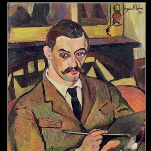 Portrait of Maurice Utrillo (1883-1955) 1921 (oil on canvas)