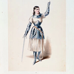Portrait of Miss Krauss, in the opera Joan of Arc at the Bucher by Honegger