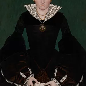 Portrait of a noblewoman, c. 1550 (oil on panel)