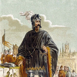 Portrait of Philip van Artevelde (1340-1382), Flemish politician