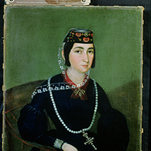 Portrait of Princess Salome Chavchavadze (oil on canvas)