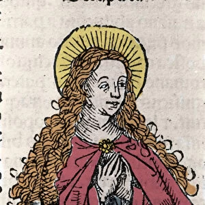 Portrait of Saint Seraphia (Serapia) (Seraphia of Syria)