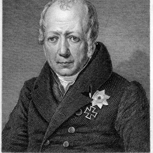 Portrait of Wilhelm von Humboldt (Guillaume de Humboldt, 1767-1835), German linguist
