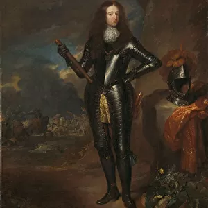 Portrait of William III, Prince of Orange and Stadtholder, c. 1680-84 (oil on canvas)