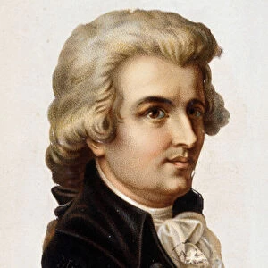 Portrait of Wolfgang Amadeus Mozart (1756-1791)