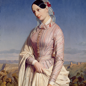 Portrait of a Woman, c. 1846 (oil on canvas)