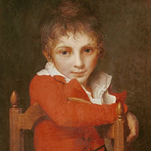 Portrait of a Young Boy (oil on canvas)