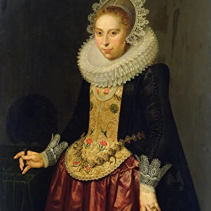 Portrait of a Young Lady, 1622 (oil on oak panel)