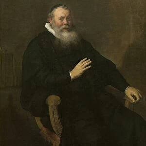 The Preacher Eleazar Swalmius, 1637 (oil on canvas)