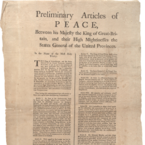 Preliminary articles of peace between... Great Britain