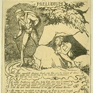 Preludium, plate 3 from Europe. A Prophecy, 1823 (lithograph)