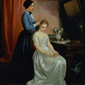 Preparing for the Ball, 1894 (oil on canvas)