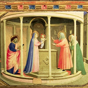 The Presentation in the Temple, from the predella of the Annunciation Altarpiece