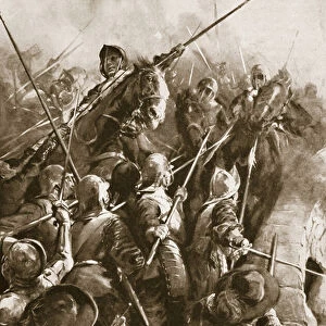 Preston, August 17th 1648: At push of Peke they were beaten from the Bridge