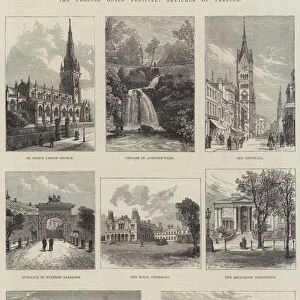 The Preston Guild Festival, Sketches of Preston (engraving)