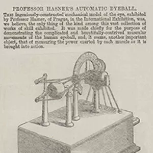 Professor Hasners Automatic Eyeball (engraving)