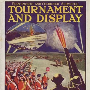 Programme for the Portsmouth and Combined Services Tournament and Display, Southsea Common, Portsmouth, Hampshire, 1925 (colour litho)