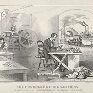 The Progress of the Century: The Lightning Steam Press, The Electric Telegraph