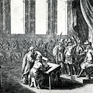 Ptolemy Philadelphus, King of Egypt, summons 72 men from Judaea to translate Jewish law