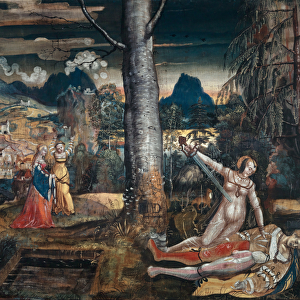 Pyramus and Thisbe, c. 1513-14 (mixed media on canvas)