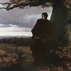 Queen Isabellas Farewell to Transylvania, 1863 (oil on canvas)