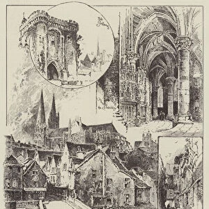 Rambling Sketches, Chartres (engraving)