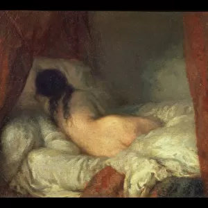 Reclining Female Nude, c. 1844-45 (oil on canvas)